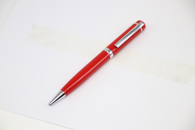 PN1137 Metal ball-pen Red color