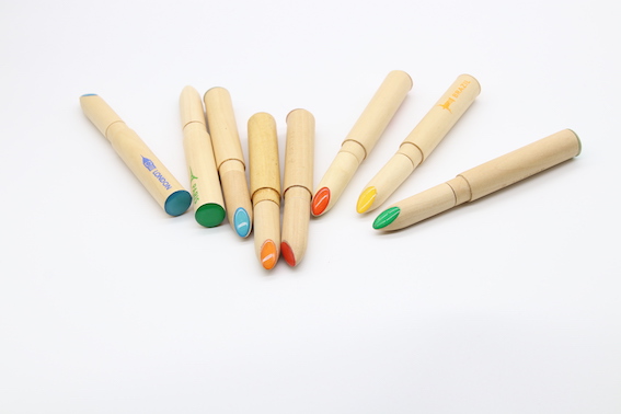 PN1066 Wood Lipstick Ball Pen