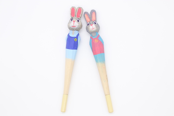 PN1065 Rabbit Wood Ball pen