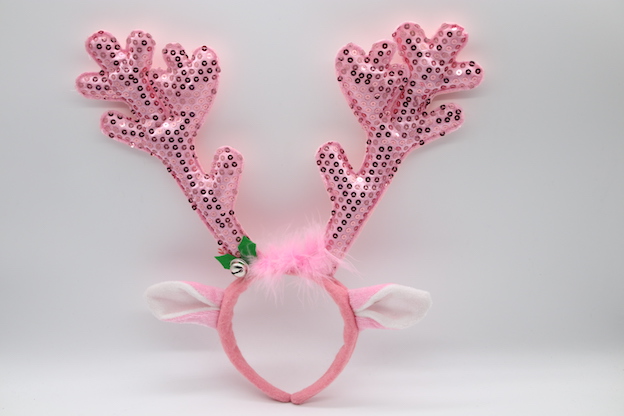 HPCM2005 Headband Chrismas Costume Party Antler with Bell