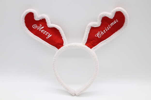 HPCM200402 Chrismas Headband Costume Party White Antler Shape