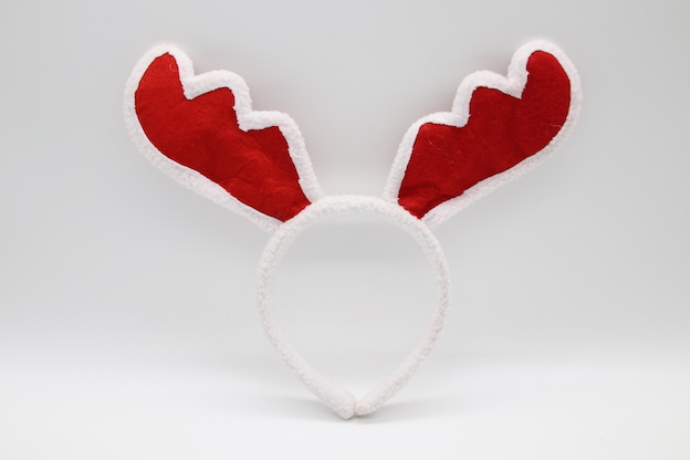 HPCM200402 Chrismas Headband Costume Party White Antler Shape