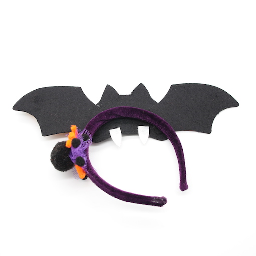 HPCM200202 Headband Halloween Costume Party Bat Shape