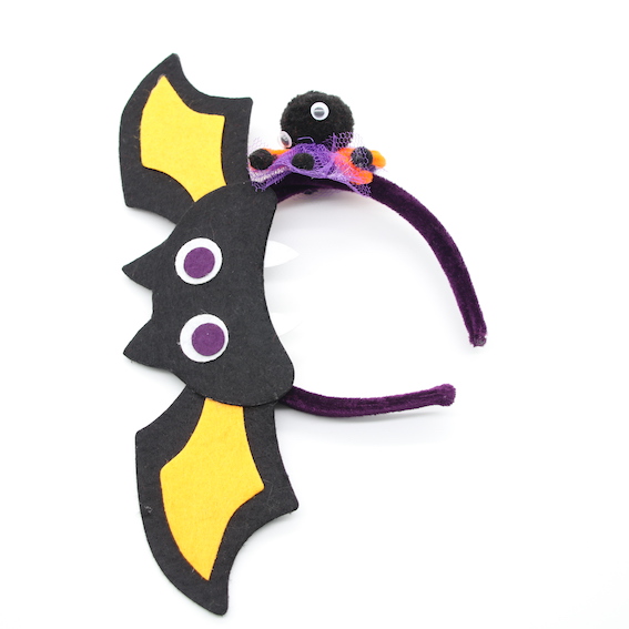 HPCM200202 Headband Halloween Costume Party Bat Shape