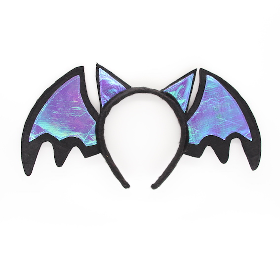 HPCM200201 Headband Halloween Saint\'s Costume Party Bat Shape