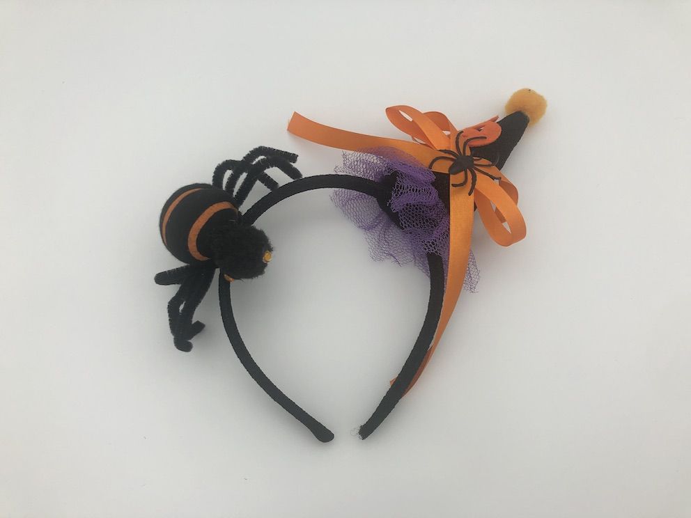 HW4005 Headband Holloween Saint's Costume Party Spider