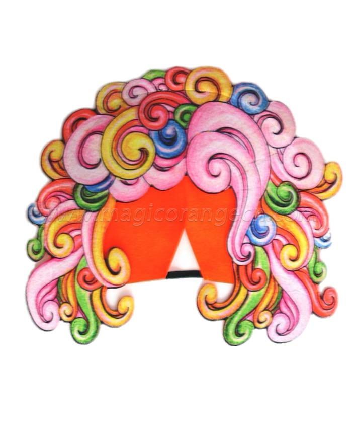 FL1035 Colorful hair cap