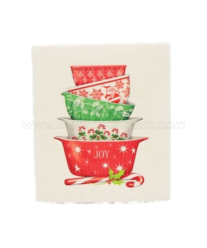 DC1006 Wash Absorbing Dish Cloth color printing