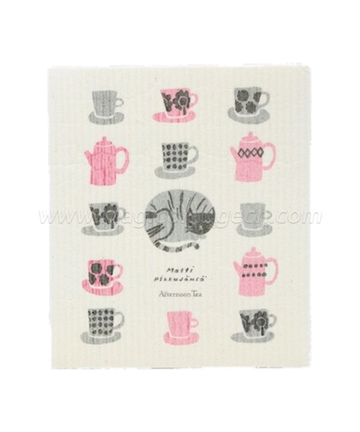 DC1003 Water Absorbing Dish Cloth Afternoon Tea