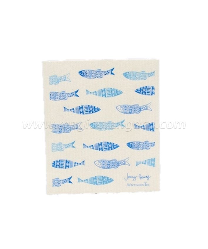 DC1002 Biodegradable Cellulose Wood Pulp Dishcloth card package