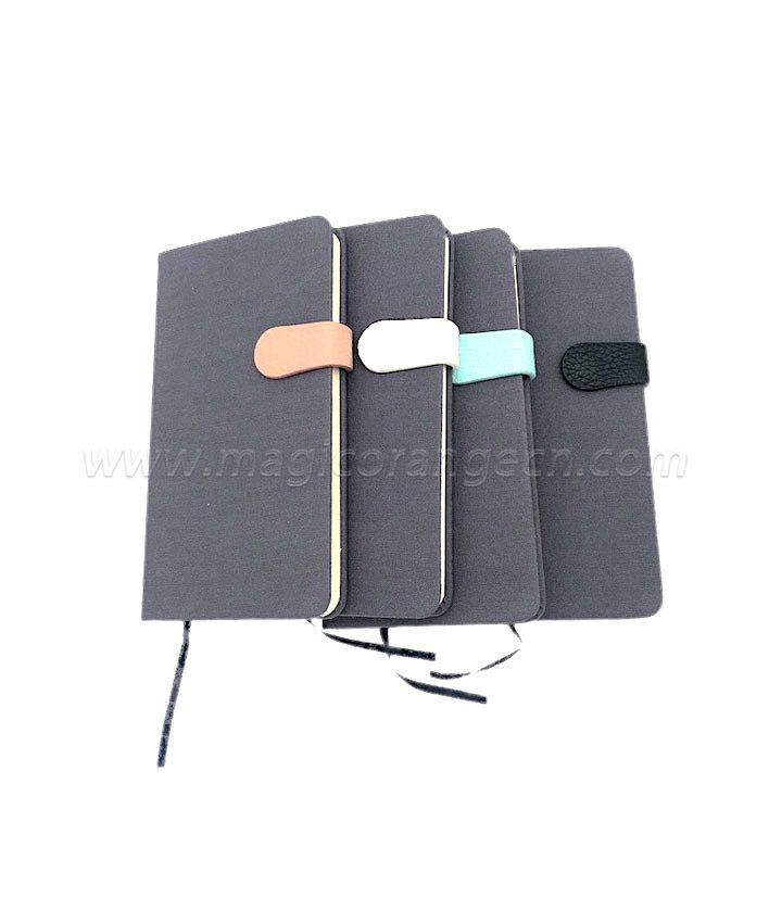 BK2002 notebook dairy cotton cover with PU buckle