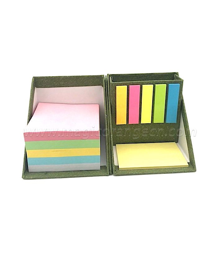 BK1034 Customized and Memo Pads Style Folding Cube Box Sticky Note Sets