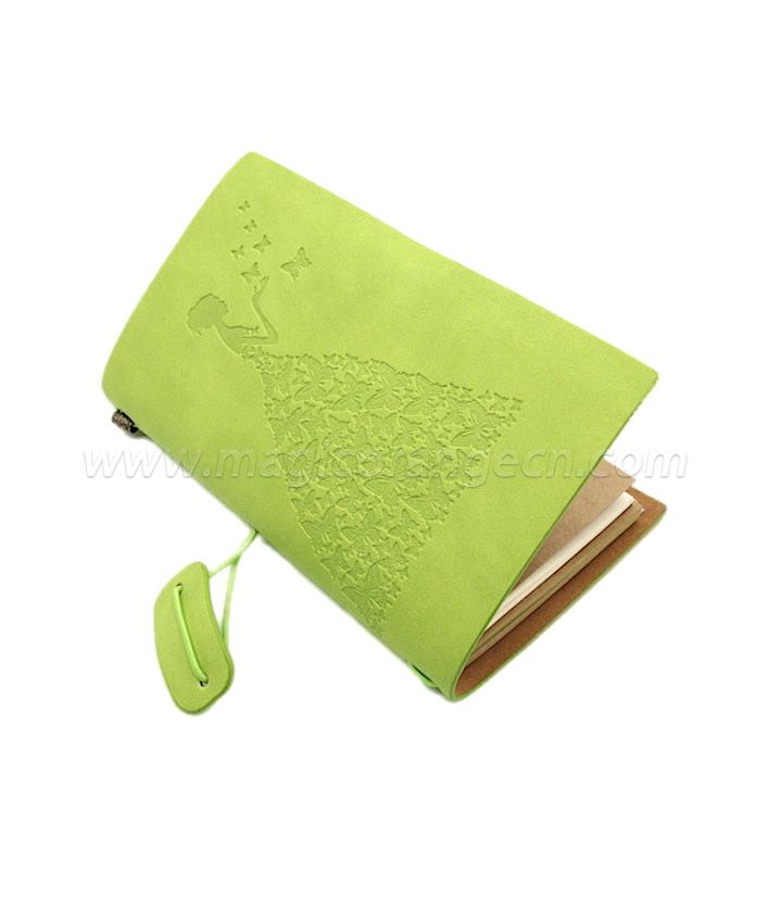 BK1006 Butterfly princess PU notebook