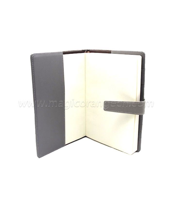 BK1015 Grey PU Meeting Book