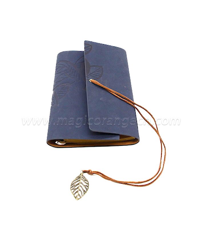 BK1007 Leaf design PU notebook