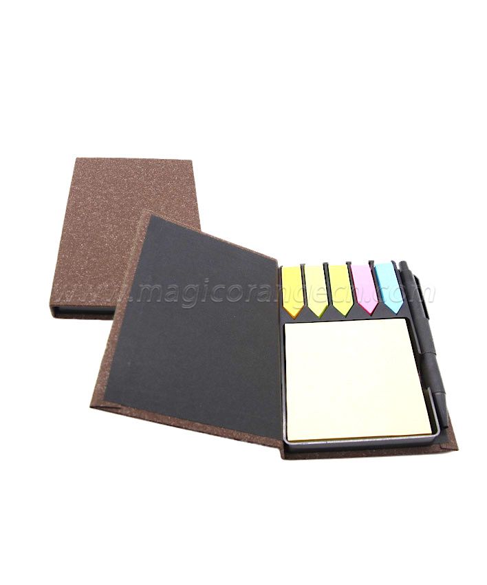 BK1027 Sticky Memo Box with Pen