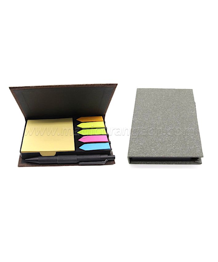 BK1027 Sticky Memo Box with Pen