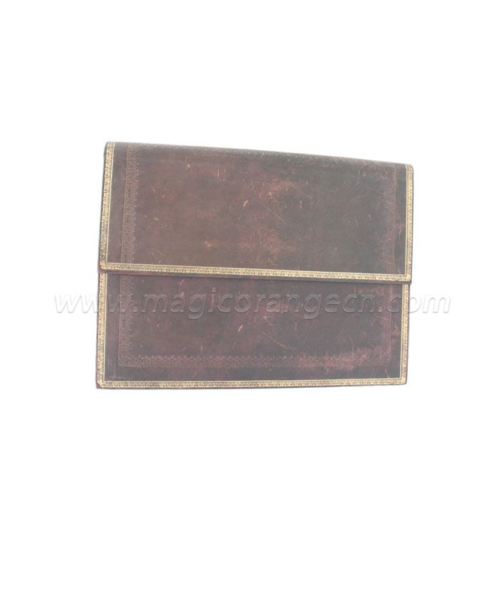 EX1002 100% Recycled Brown Expanding File Magnet Closure