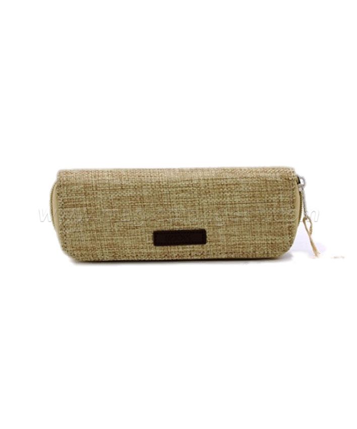 PB1003 Jute Pen Bag Nature color PU marker