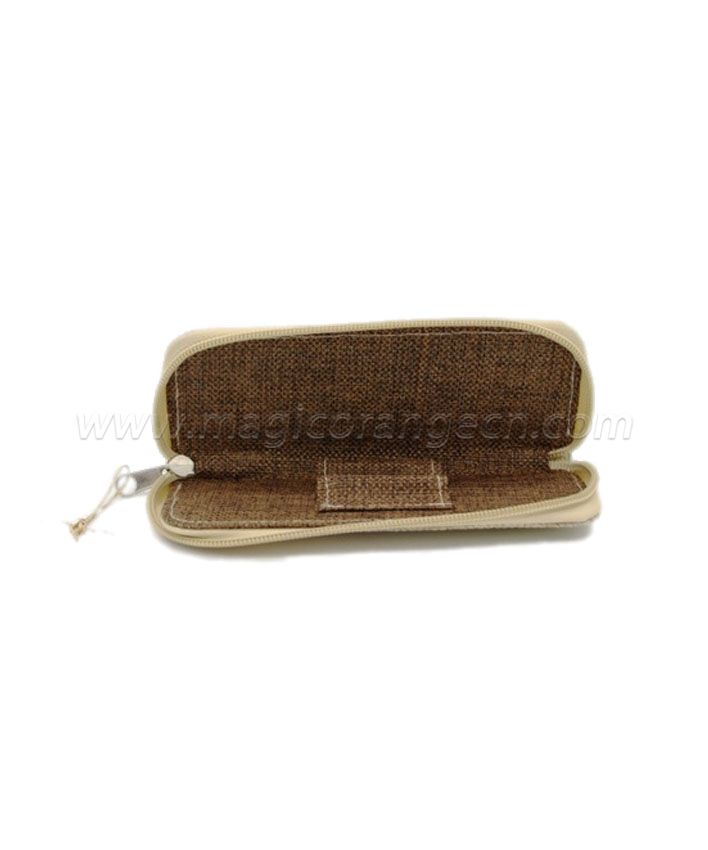 PB1003 Jute Pen Bag Nature color PU marker