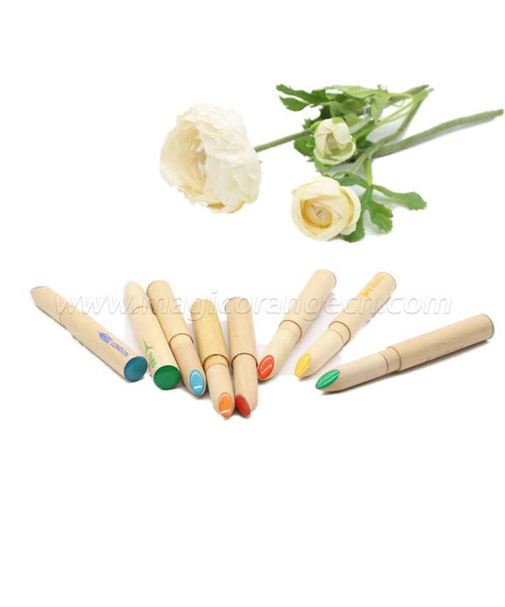 PN1066 Wood Lipstick Ball Pen