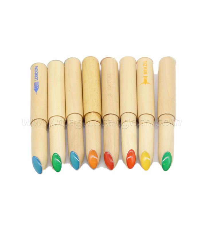 PN1066 Wood Lipstick Ball Pen