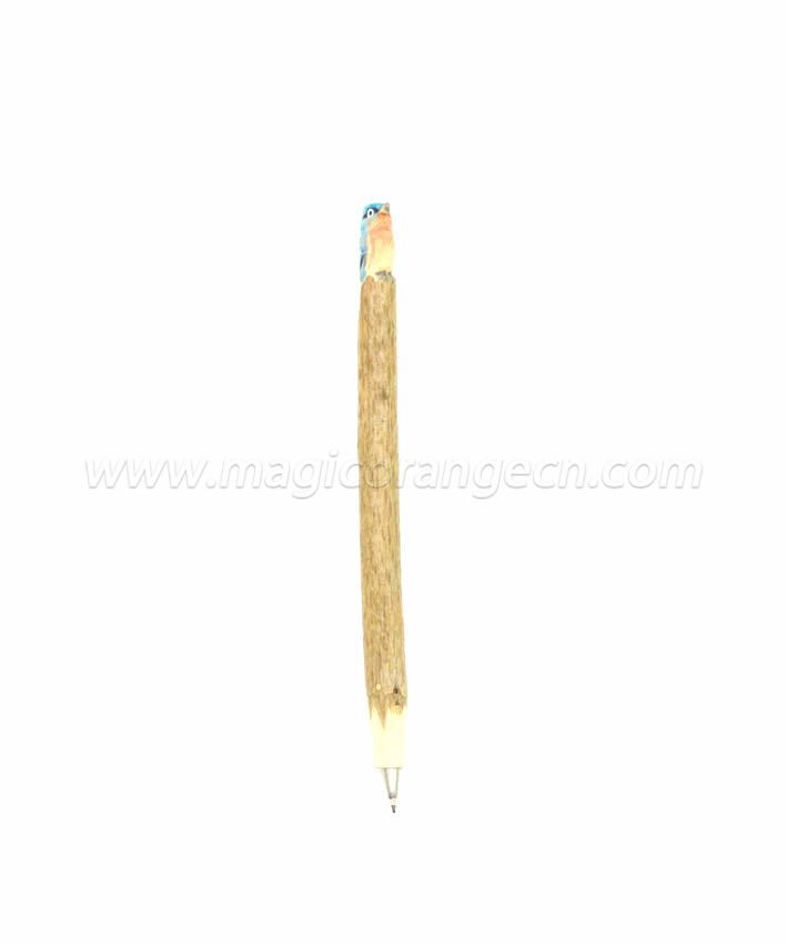 PN1012 Bird Wood Ball Pen