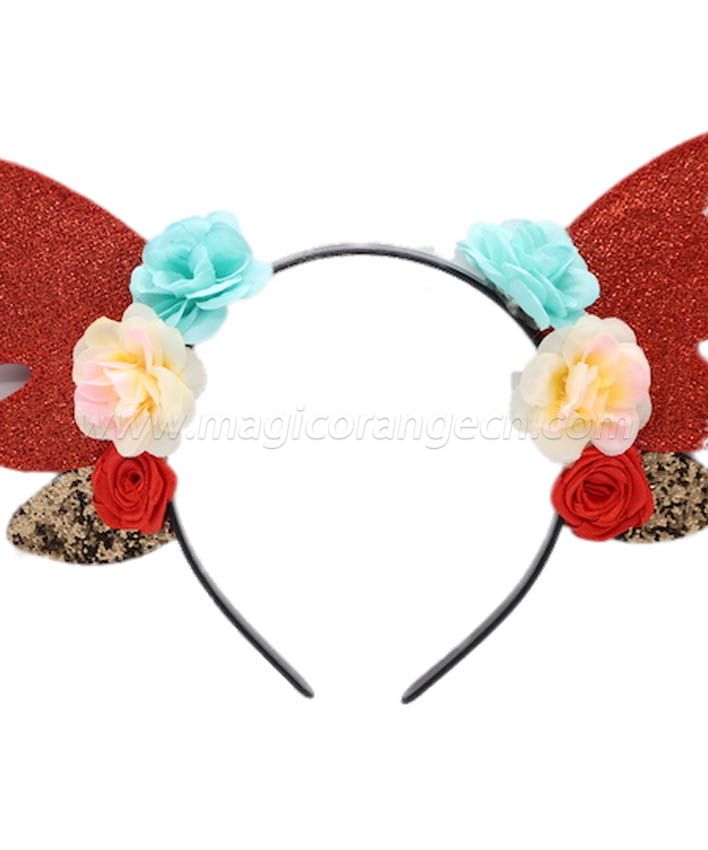 HPCM200401 Chrismas Headband Costume Party Glitter Antler Shape