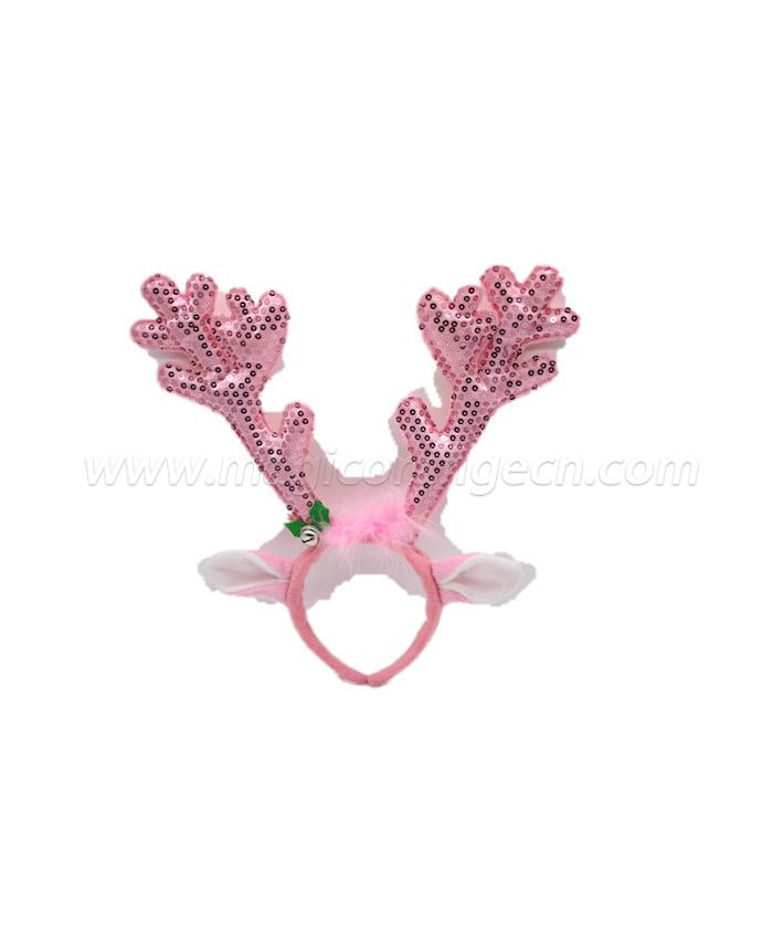 HPCM2005 Headband Chrismas Costume Party Antler with Bell