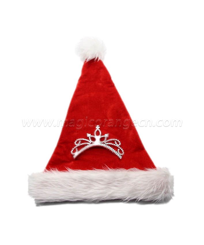 HPCM1018 Christmas Hat Decorated with Princess Crown