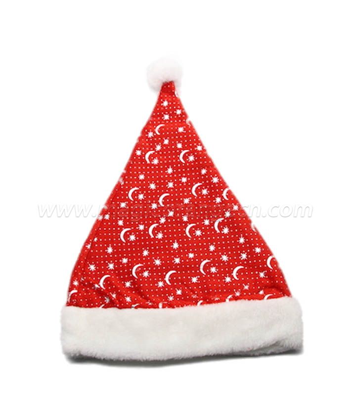 HPCM1023 Christmas Hat with silver foil pattern