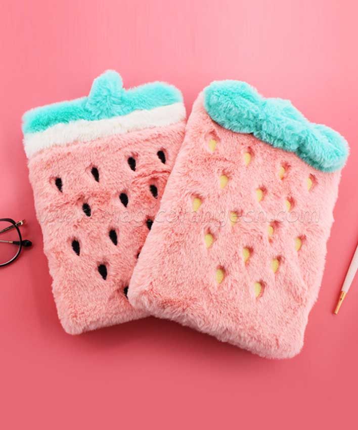 BK1047 Cute Fruit plush series notebook