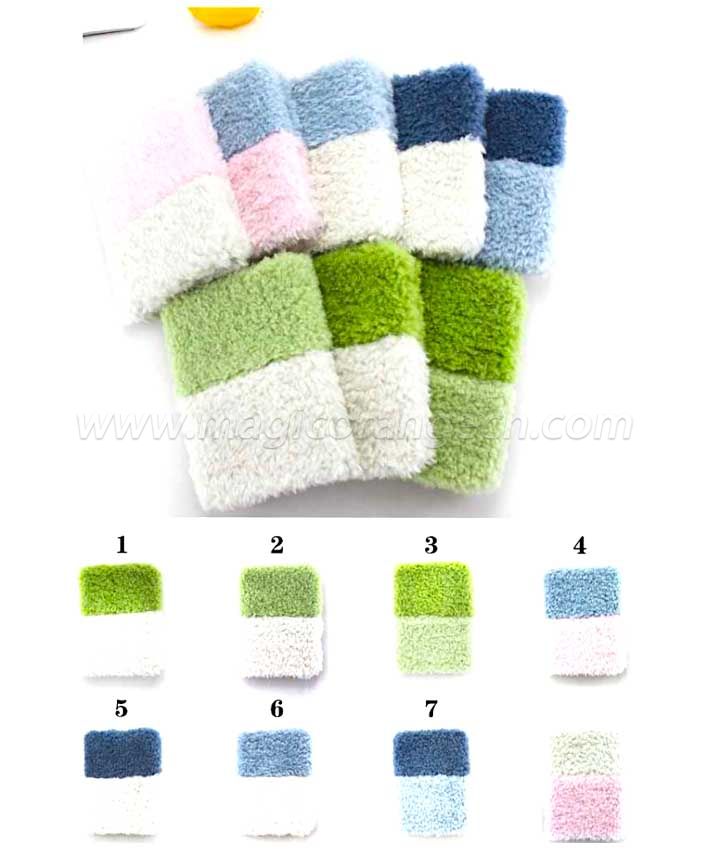BK1054 Plush Notebook Nordic style assorted colors