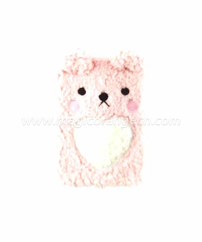 BK1056 Rabbit and Bear Plush Notebook B6 Size