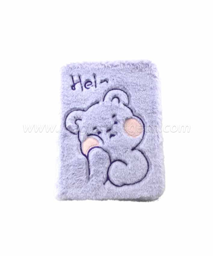 BK1055 Hi animal Plush Notebook B6 Size