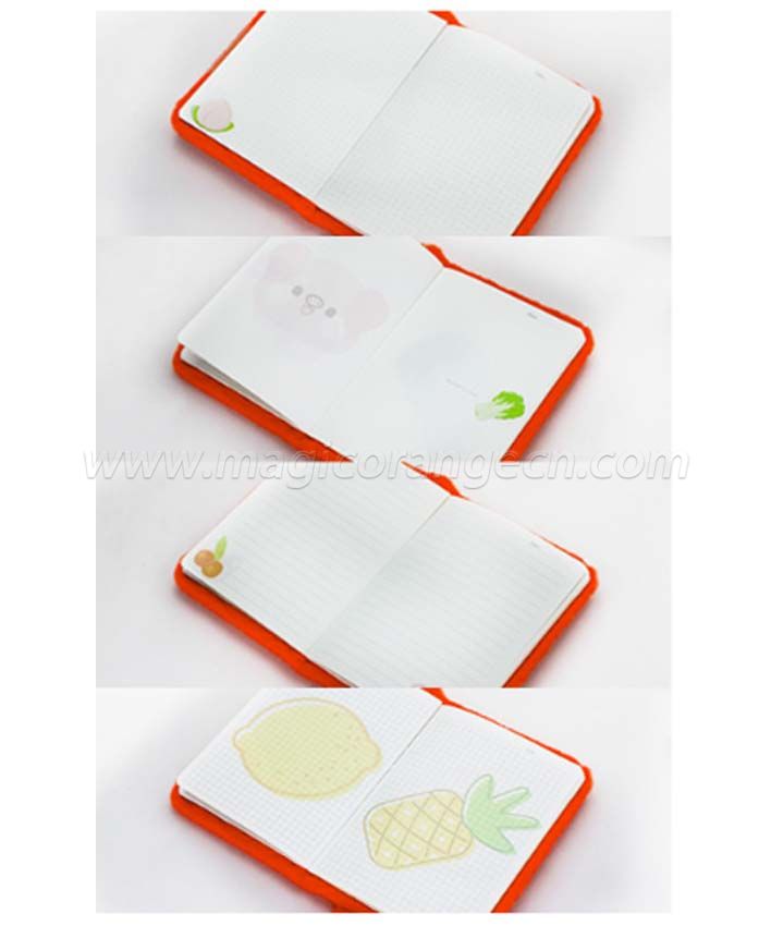 BK1049 Mermaid Tail Plush Notebook