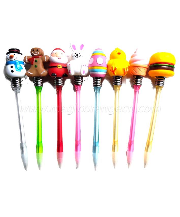 PN1298 Easter Flashing Light Pen different holiday designs