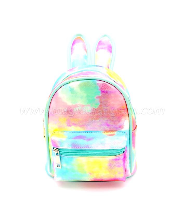 BG2036 Mini Rabbit Ear Backpack Waterproof PVC Shoulder Bag