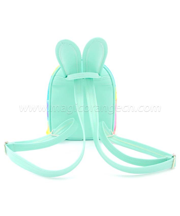 BG2036 Mini Rabbit Ear Backpack Waterproof PVC Shoulder Bag