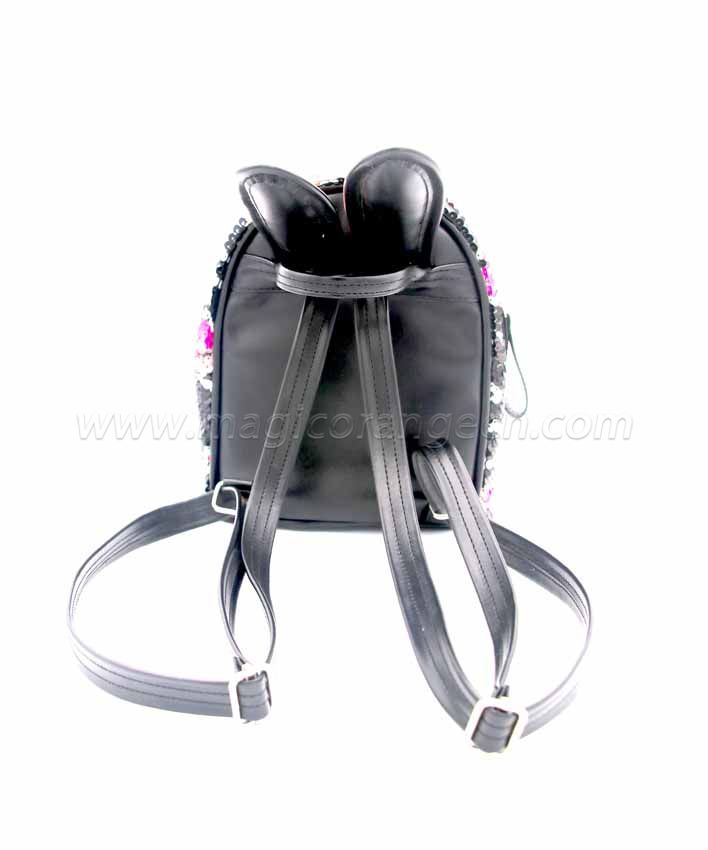 BG2037 Mini Sequin Rabbit Ear Backpack Waterproof Shoulder Bag