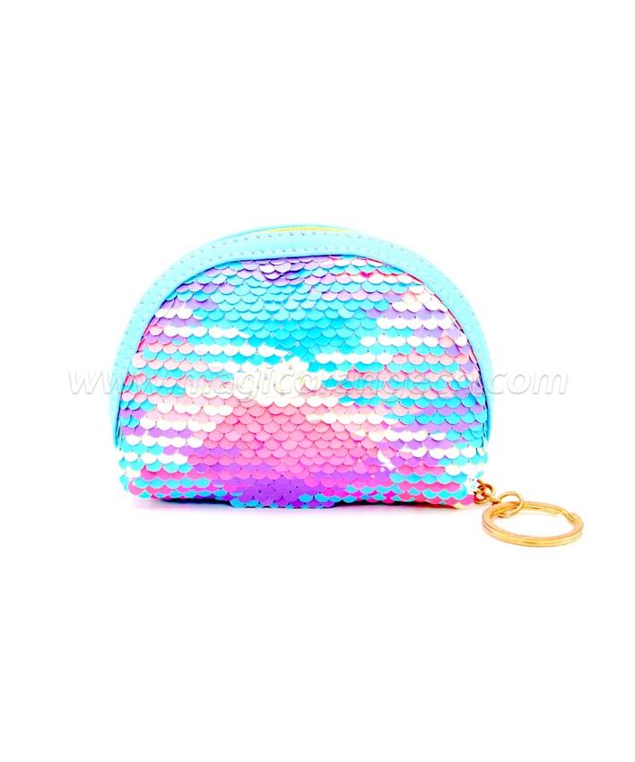 BG2041 Oval Sequin Mini Key Ring