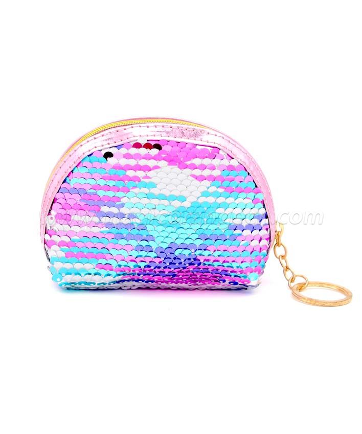 BG2041 Oval Sequin Mini Key Ring