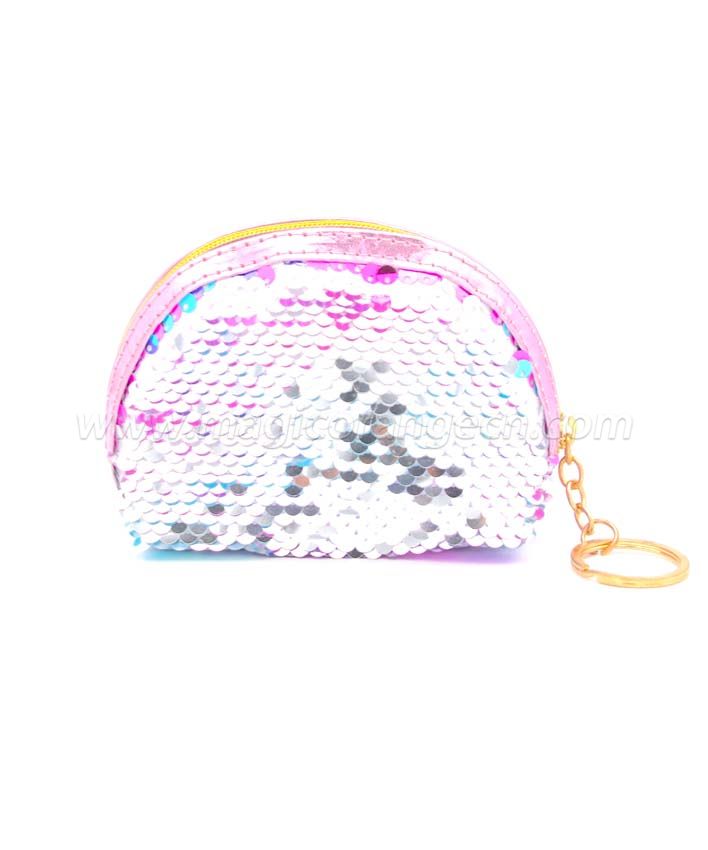 BG2041 Oval Sequin Mini Key Ring