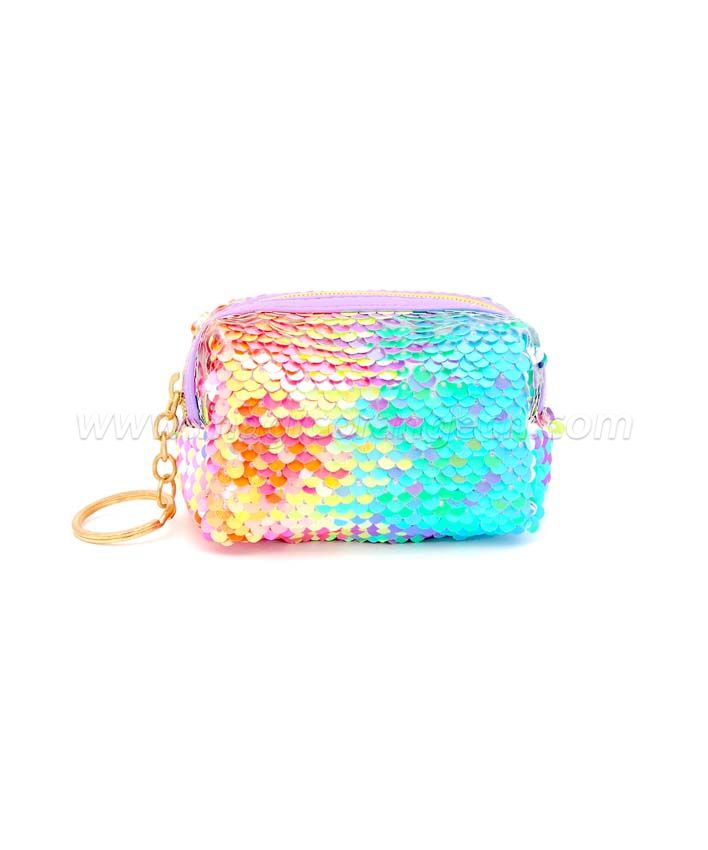 BG2042 Sequin  coin bag Mini Key Ring