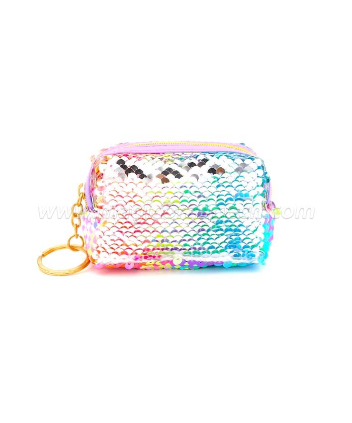 BG2042 Sequin  coin bag Mini Key Ring