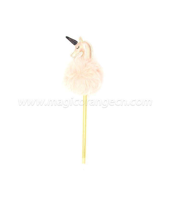 PN1350  Swan Unicorn Gift Pen Colorful Fluffy Ball Pen for Party Supplies