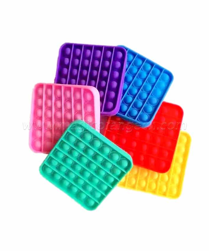 PL2022002 Square Shape Push pop bubble fidgets sensory toy Last mouse lost.