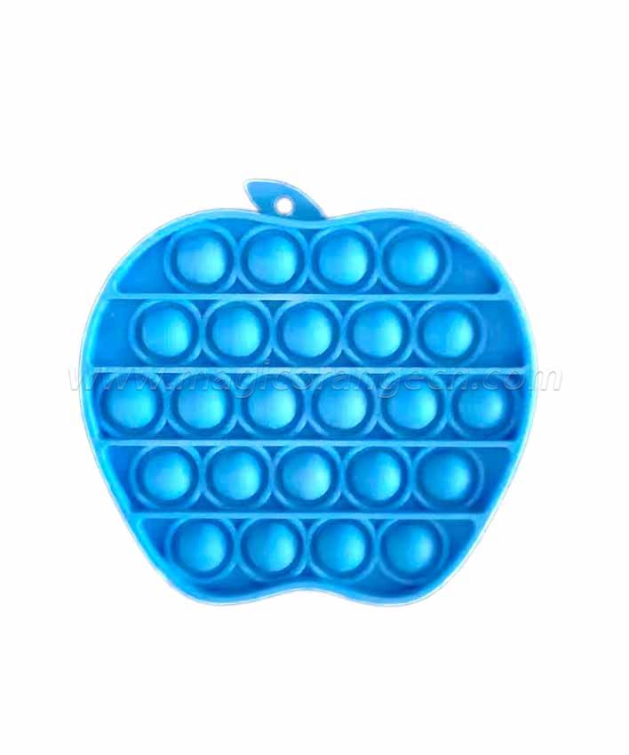 PL2022006 Apple Shape Push pop bubble fidgets sensory toy Last mouse lost