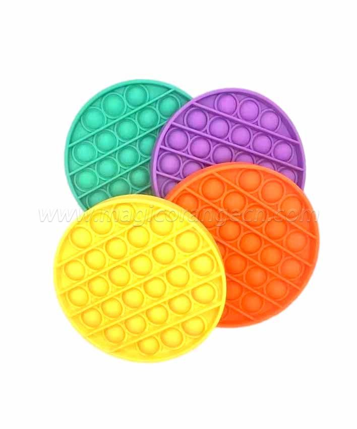 PL2022008 Circle Shape Push pop bubble fidgets sensory toy Last mouse lost