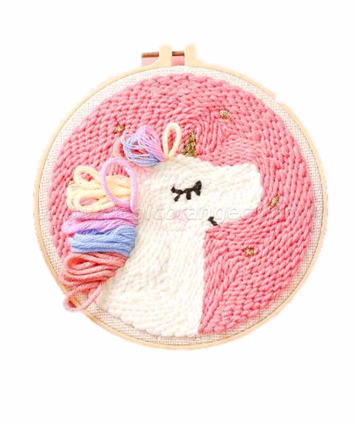 CTY100802 Unicorn Punch Needle Embroidery Starter Kit